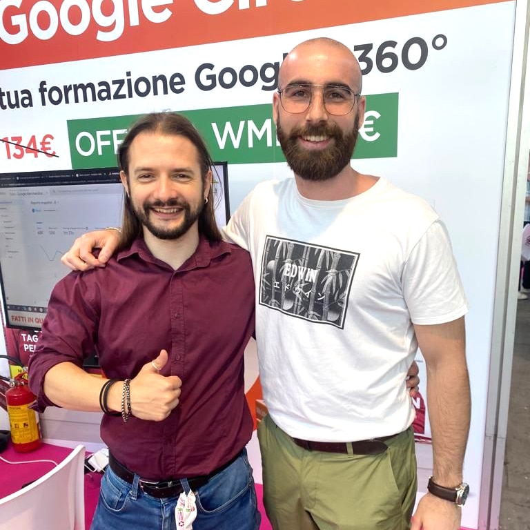 Tommaso Bergamini con Matteo Zambon